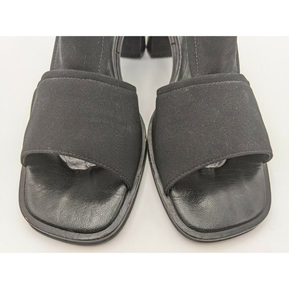 Paul Green Stretch Block Open T Strap Heels - Picture 6 of 8